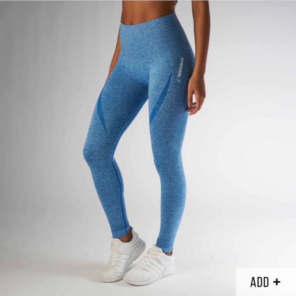 Gymshark Blue Seamless Leggings Size XS